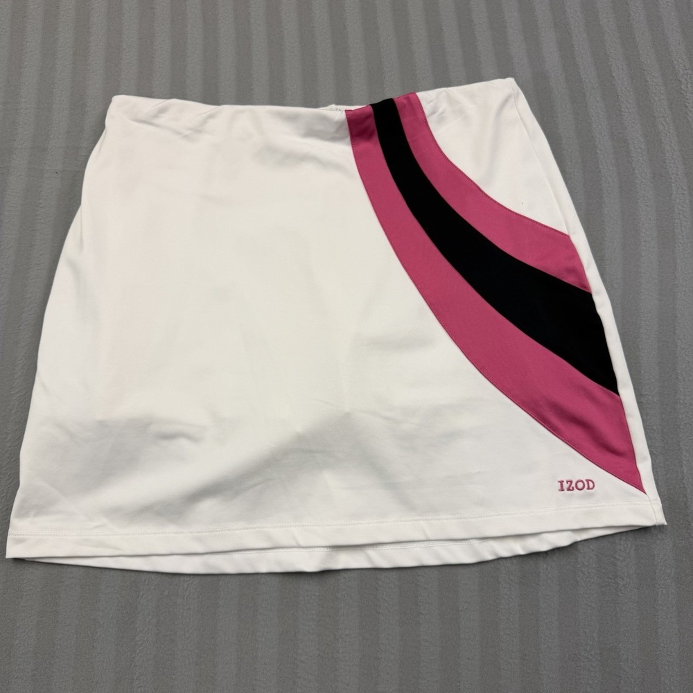 IZOD‎ Cool FX Women's White Pink Black Skort Skort